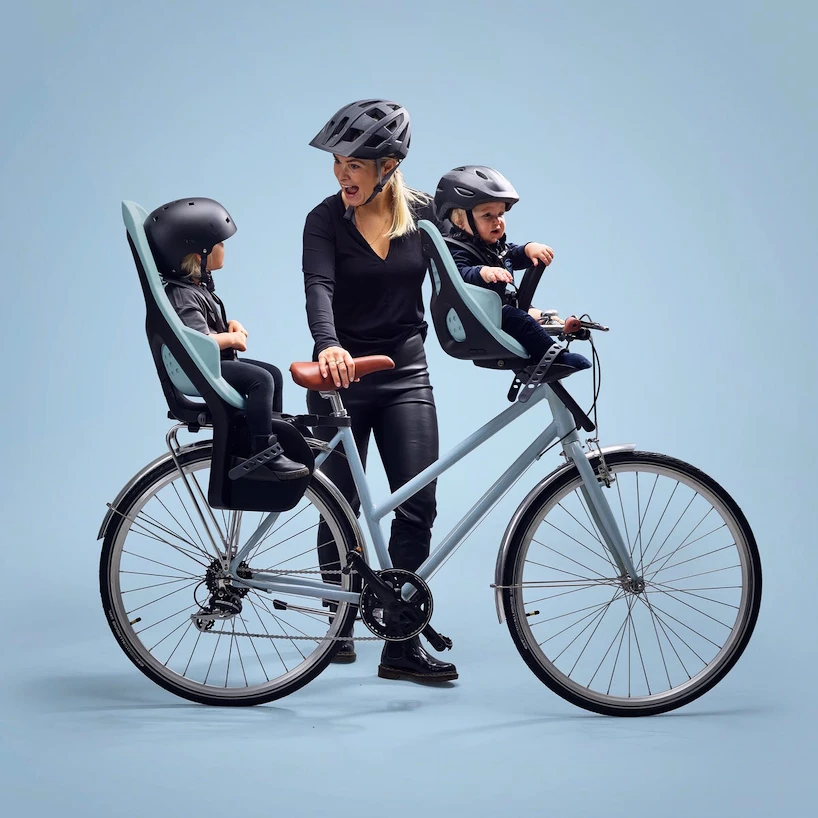 Fietsstoeltje Thule Yepp 2 Maxi - Rack Mount - Fennel Tan