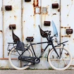 Fietsstoeltje Urban Iki  Rear seat Frame mounting Koge Brown/Bincho Black