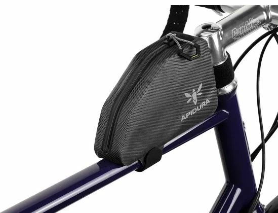 Fietstas voordrager Apidura   grijs