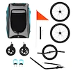 Fietstrailer Kinderkraft Nava Hawaiian Blue
