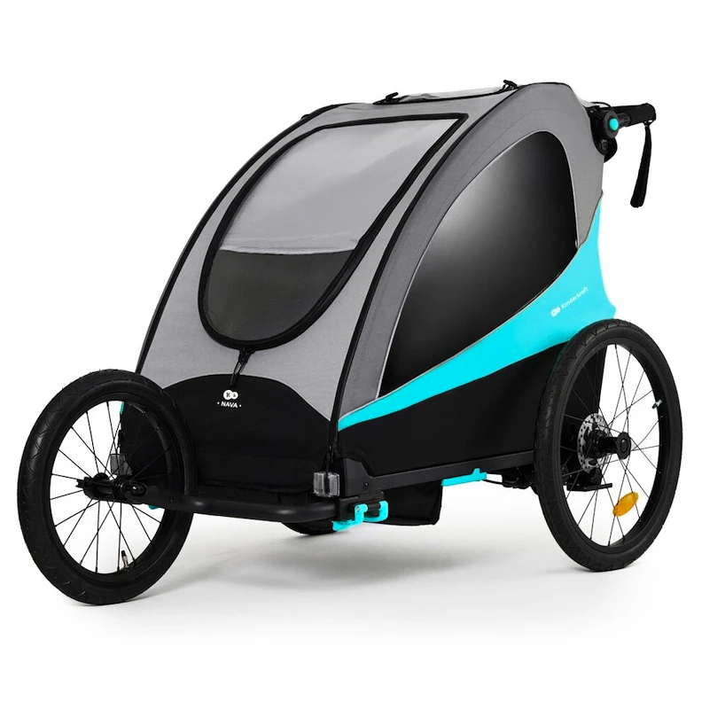 Fietstrailer Kinderkraft Nava Hawaiian Blue
