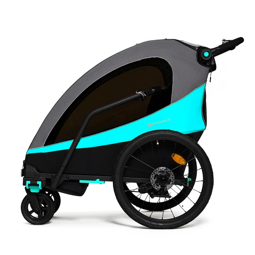 Fietstrailer Kinderkraft Nava Hawaiian Blue