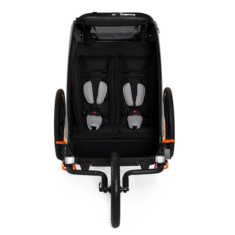Fietstrailer Kinderkraft Nava Sunny Orange