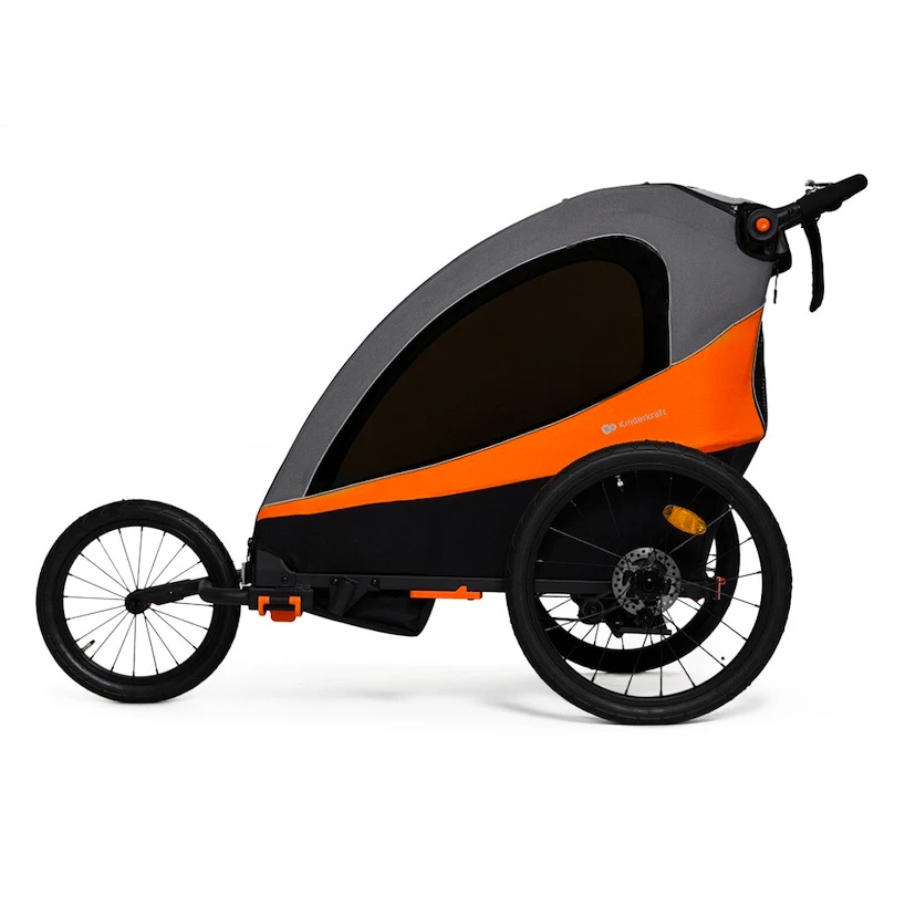 Fietstrailer Kinderkraft Nava Sunny Orange