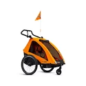 Fietstrailer S'Cool TaXXi Kids Pro two Orange
