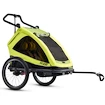 Fietstrailer TaXXi S'Cool Kids Elite two Lime