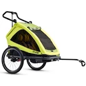 Fietstrailer TaXXi S'Cool Kids Elite two Lime