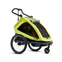 Fietstrailer TaXXi S'Cool Kids Elite two Lime