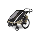 Fietstrailer Thule Chariot Cross 2 double faded khaki