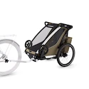 Fietstrailer Thule Chariot Cross 2 single faded khaki