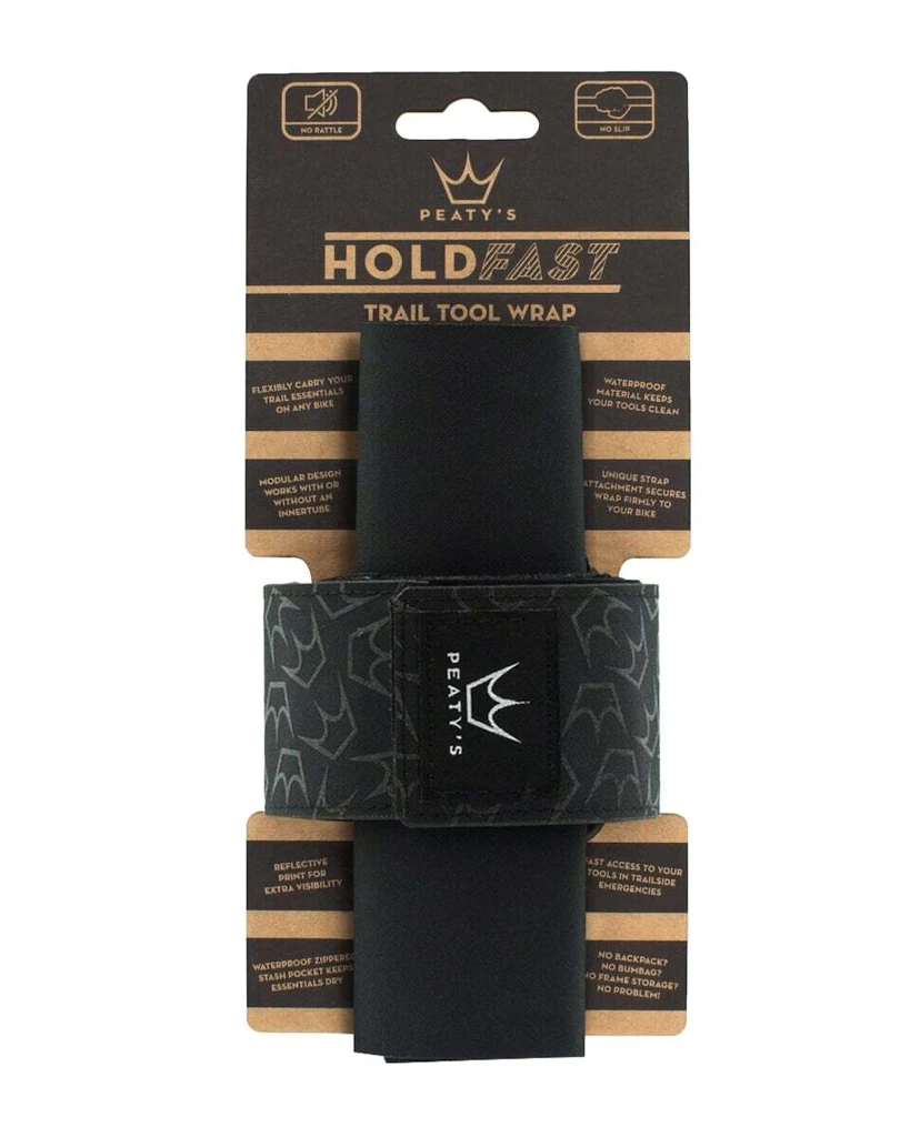 Frametas PEATY'S  Holdfast trail tool wrap - nightrider black (phf-ttw-nrb-25)