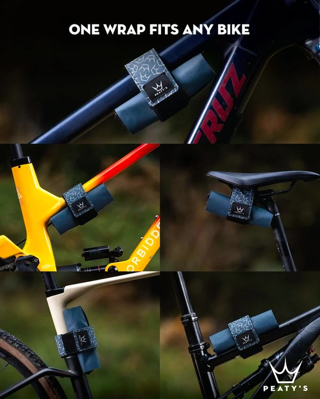 Frametas PEATY'S  Holdfast trail tool wrap - nightrider black (phf-ttw-nrb-25)