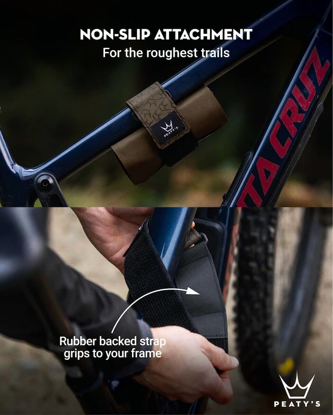 Frametas PEATY'S  Holdfast trail tool wrap - nightrider black (phf-ttw-nrb-25)