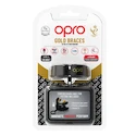 Gebitsbeschermer Opro  GOLD BRACES Black/Gold Senior