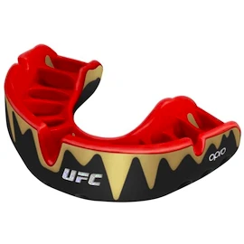 Gebitsbeschermer Opro PLATINUM UFC Black/Red/Gold Senior