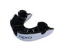 Gebitsbeschermer Opro  SILVER White/Black Junior