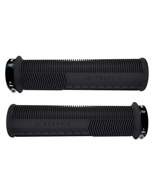 Grips PEATY'S  Monarch mushroom thin black (pgm-msh-thk-blk-20)