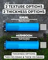 Grips PEATY'S  Monarch mushroom thin mango (pgm-msh-thk-mng-20)