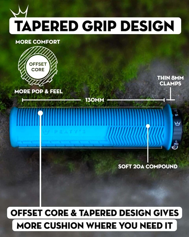 Grips PEATY'S  Monarch mushroom thin mango (pgm-msh-thk-mng-20)