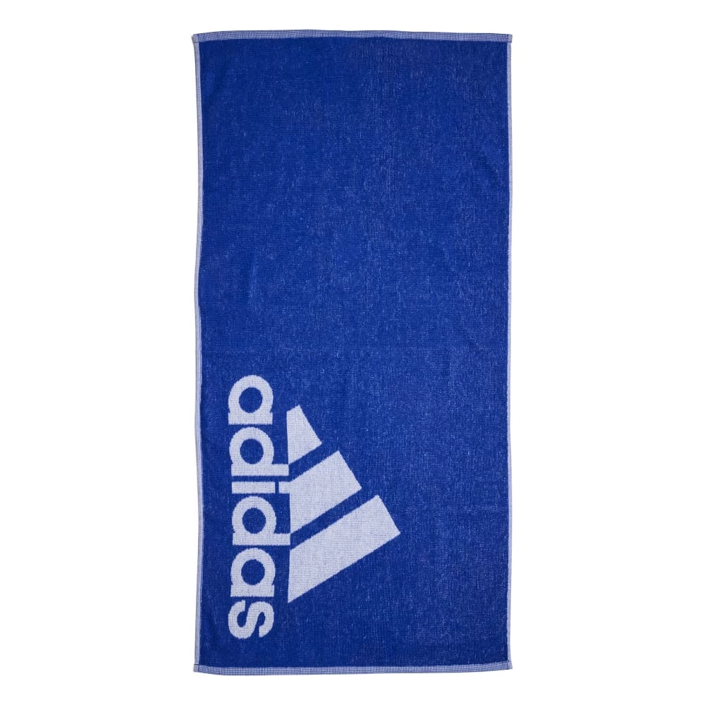 Handdoek adidas  Towel Small Blue