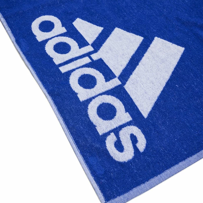 Handdoek adidas  Towel Small Blue