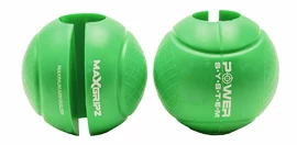 Handvatten op de as Power System Bar Globe Gripz Green