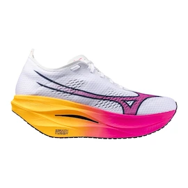 Hardloopschoenen Mizuno Wave Rebellion Pro 3 White/Pink Tetra/Tang Orange