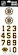 Helmnummers Sportstape  ALL IN ONE HELMET DECALS - BOSTON BRUINS