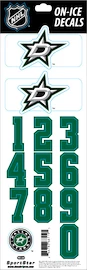 Helmnummers Sportstape ALL IN ONE HELMET DECALS - DALLAS STARS