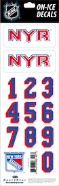 Helmnummers Sportstape ALL IN ONE HELMET DECALS - NEW YORK RANGERS