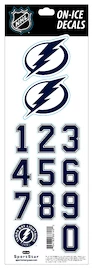 Helmnummers Sportstape ALL IN ONE HELMET DECALS - TAMPA BAY LIGHTENING