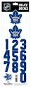 Helmnummers Sportstape  ALL IN ONE HELMET DECALS - TORONTO MAPLE LEAFS