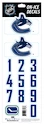 Helmnummers Sportstape  ALL IN ONE HELMET DECALS - VANCOUVER CANUCKS