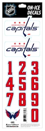 Helmnummers Sportstape ALL IN ONE HELMET DECALS - WASHINGTON CAPITALS