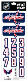 Helmnummers Sportstape ALL IN ONE HELMET DECALS - WASHINGTON CAPITALS - DARK HELMET