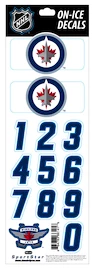 Helmnummers Sportstape ALL IN ONE HELMET DECALS - WINNIPEG JETS