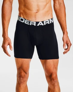 Heren boxershort Under Armour  Charged Cotton 6in 3Pack Black  S