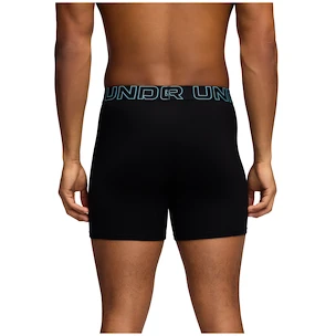 Heren boxershort Under Armour Perf Cotton 6in 3Pack Black