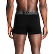 Heren boxershort Under Armour Perf Cotton Solid 3in 3Pack Black