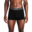 Heren boxershort Under Armour Perf Cotton Solid 3in 3Pack Black