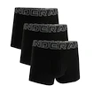 Heren boxershort Under Armour Perf Cotton Solid 3in 3Pack Black