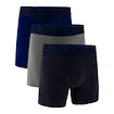 Heren boxershort Under Armour Perf Cotton Solid 6in 3Pack Navy