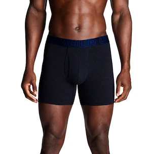 Heren boxershort Under Armour Perf Cotton Solid 6in 3Pack Navy