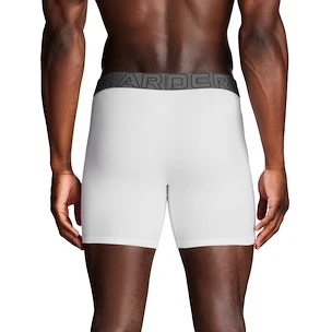 Heren boxershort Under Armour Perf Cotton Solid 6in 3Pack White