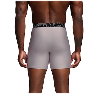 Heren boxershort Under Armour Perf Tech 6in 3Pack Grey