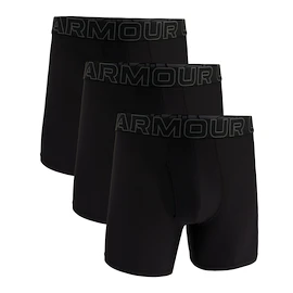 Heren boxershort Under Armour Perf Tech Mesh Solid 6in 3Pack Black