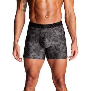 Heren boxershort Under Armour Perf Tech Print 6in 3Pack Castlerock Heather