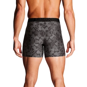 Heren boxershort Under Armour Perf Tech Print 6in 3Pack Castlerock Heather