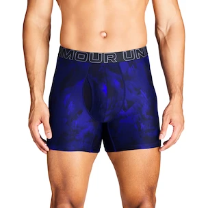 Heren boxershort Under Armour Perf Tech Print 6in 3Pack Royal  S