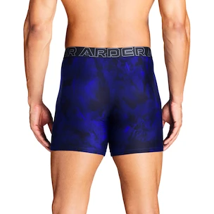 Heren boxershort Under Armour Perf Tech Print 6in 3Pack Royal  S